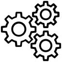 Ikon för kugghjul